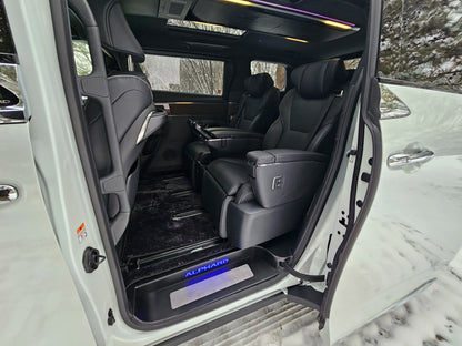 日本關西大阪自駕租車 – 白色 Toyota Alphard 第四代（2025年款）