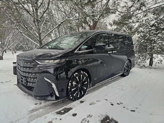 日本關西大阪自駕租車 – 黑色 Toyota Vellfire 第四代（2025年款）