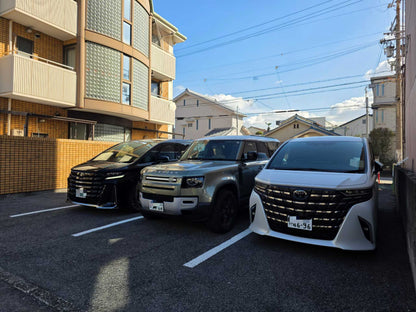 日本關西大阪自駕租車 – 白色 Toyota Alphard 第四代（2025年款）